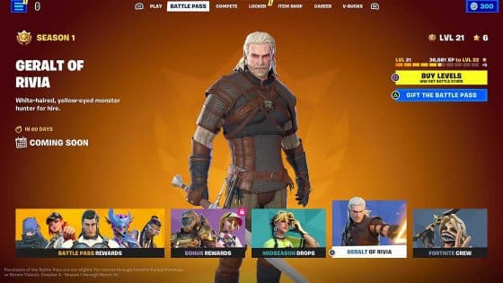 Fortnite Geralt Skin – How to Unlock Geralt in Fortnite