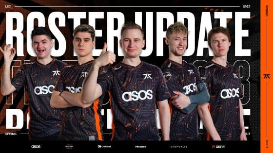 Oscarinin and Advienne Joins Fnatic for the LEC 2023 Spring Split