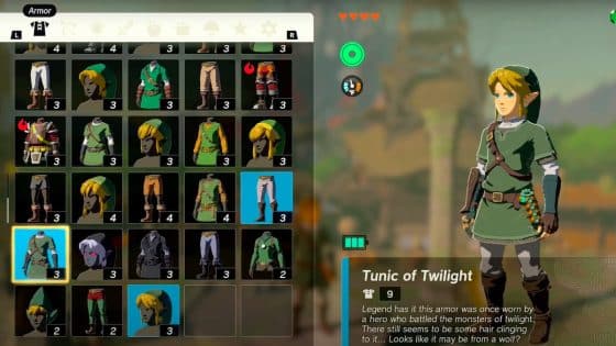 How to Get the Twilight Princess Set in TOTK – 3 Pieces