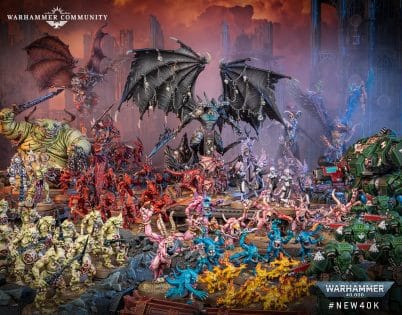 Warhammer 40k Chaos Daemons Faction Focus Shows the Desire of the Warp to Take Over the Battlefield