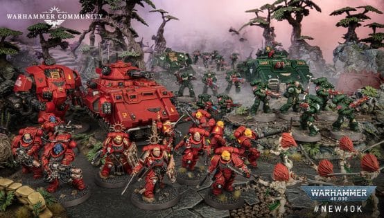 Warhammer 40k Space Marine Chapters Faction Focus Brings Glory to the Dark Angels, the Space Wolves and the Blood Angels