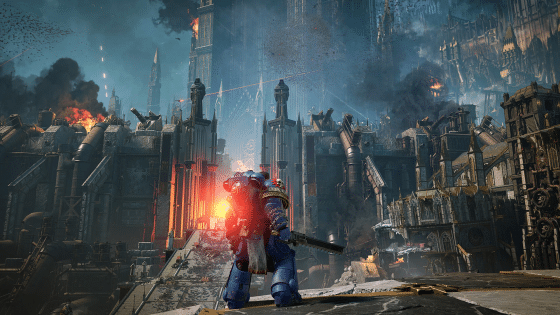 Warhammer 40k Space Marine 2 Co-op Campaign Reveal Showcases Lieutenant Titus Hacking Through Some Bugs Along With the Release Date