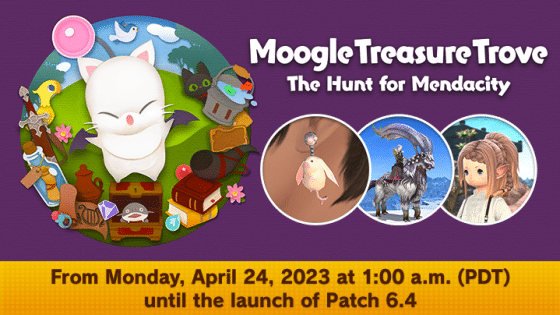 FFXIV – Moogle Treasure Trove Returns April 24!