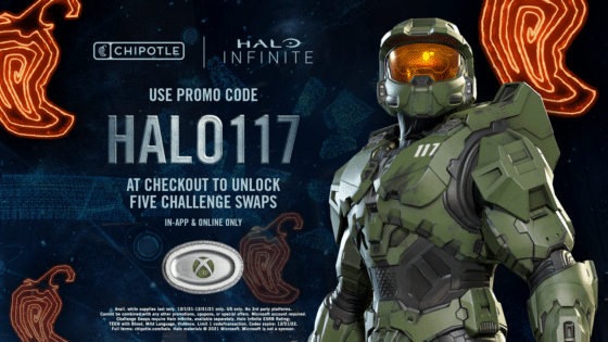 Chipotle x Halo Infinite: How To Earn Challenge Swaps By Ordering Chipotle